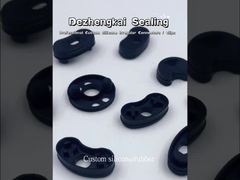 एक करीब से देखें: कस्टम सिलिकॉन रबर कस्टम-आकार के कनेक्टर / स्नैप फास्टनर्स